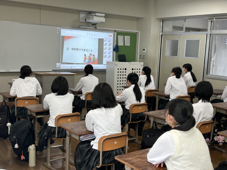防災講話を聴きました。