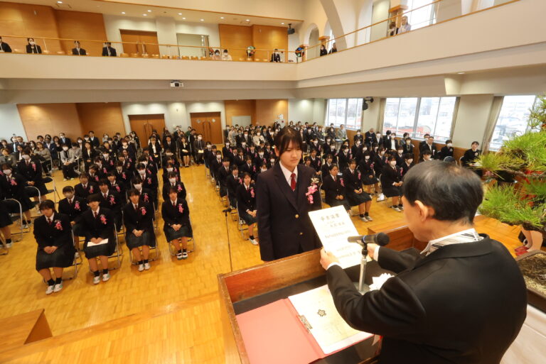令和7年度卒業式
